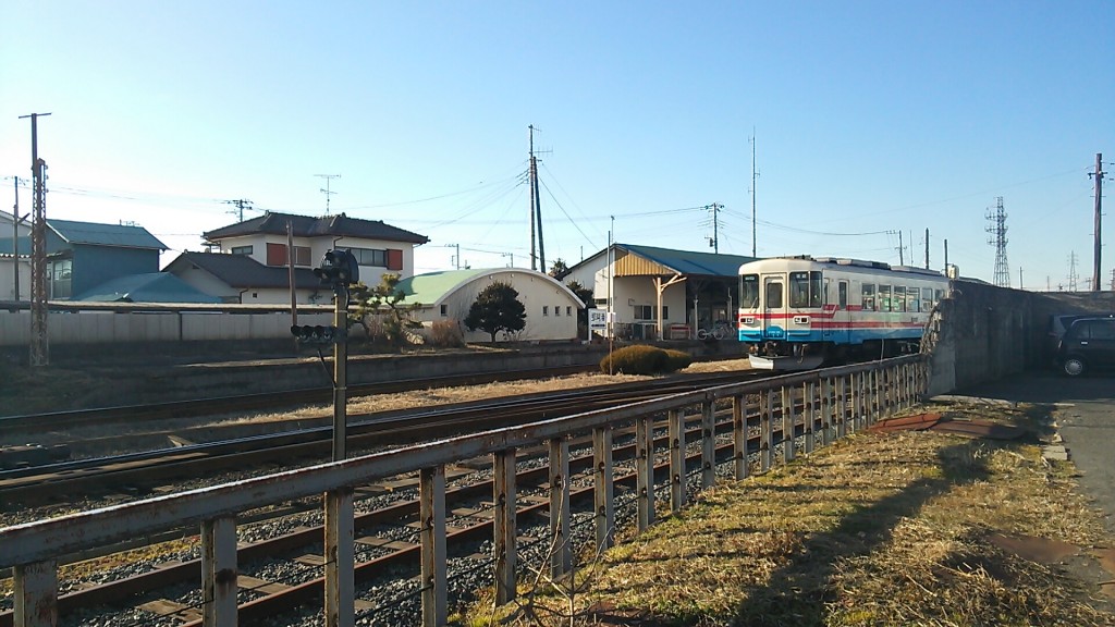 那珂湊駅ホーム